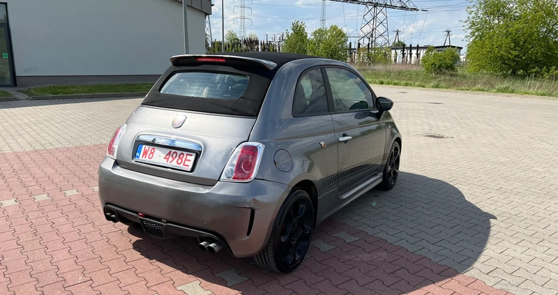 Fiat 500 cena 38000 przebieg: 130000, rok produkcji 2011 z Siedlce małe 56